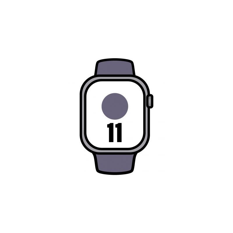 Apple Watch Series 11/ GPS/ 42mm/ Plata/ Correa Deportiva Ni | APLIUM