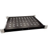 1U 19" D 600MM FIXED SHELF