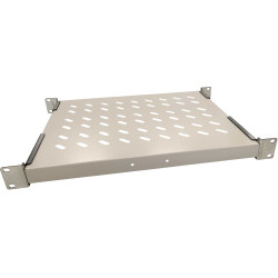 1U 19" D 600MM FIXED SHELF
