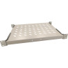 1U 19" D 600MM FIXED SHELF