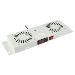 2 FANS, DIGITAL THERMOSTAT