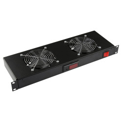 2 FANS, DIGITAL THERMOSTAT