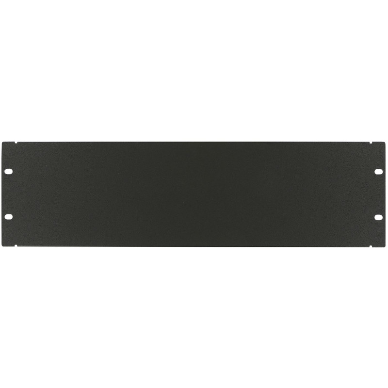 3U 19" SCREW TYPE BLANK PANEL