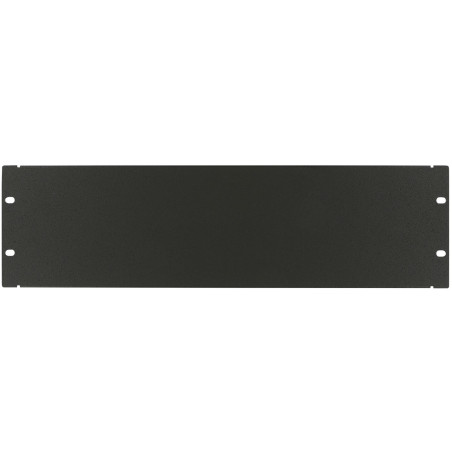 3U 19" SCREW TYPE BLANK PANEL