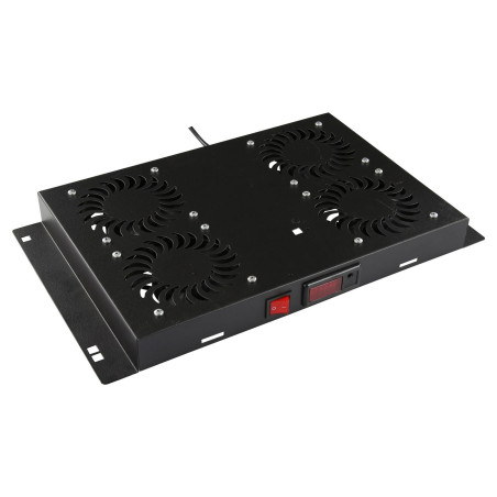 4 FANS, DIGITAL THERMOSTAT