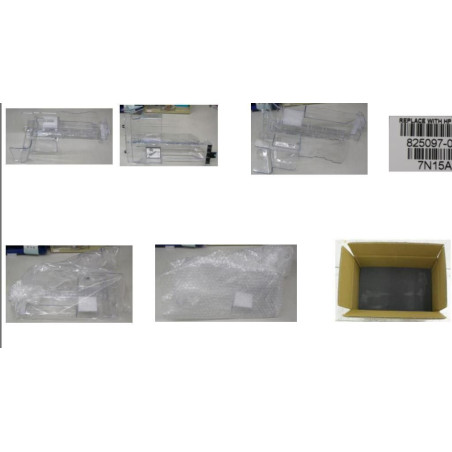 Air baffle for HPE ProLiant