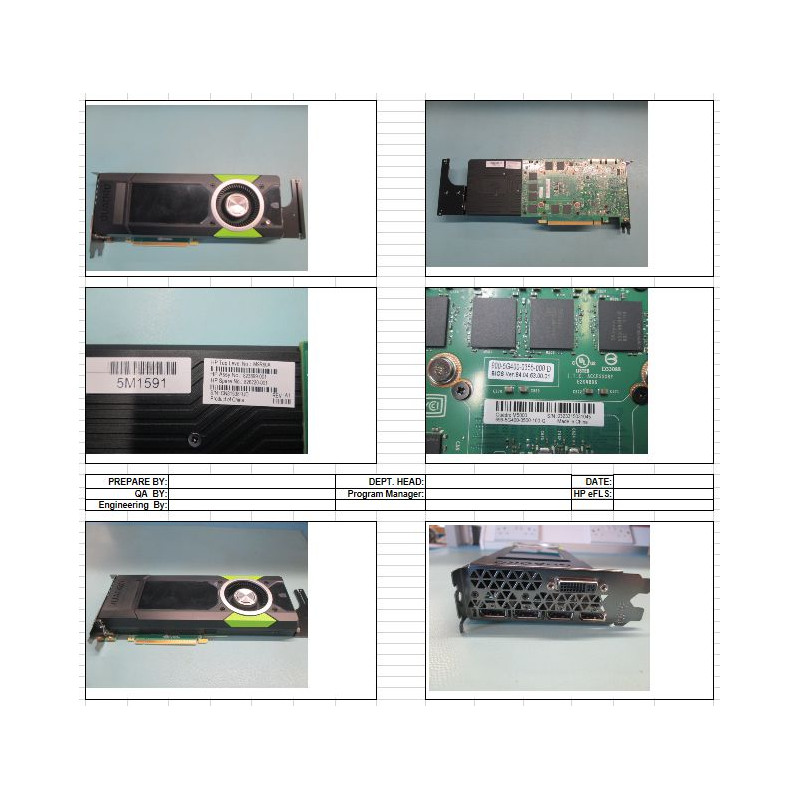 NVIDIA Quadro M5000 GPU, 8GB