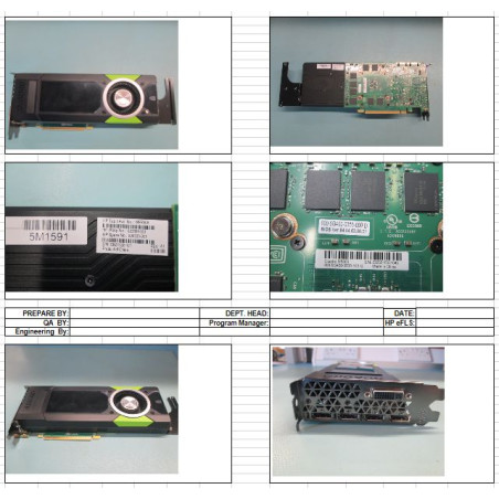 NVIDIA Quadro M5000 GPU, 8GB