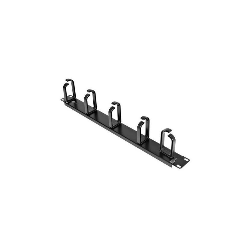 1U 19" Rackmount Cable Management Panel