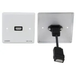WP-H1M. Passive Wall Plate HDMI (WP-HDMI1M)/BE/DE (WHITE) | APLIUM