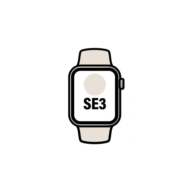 Apple Watch SE3/ GPS/ 44mm/ Caja de Aluminio Blanco Estrella | APLIUM