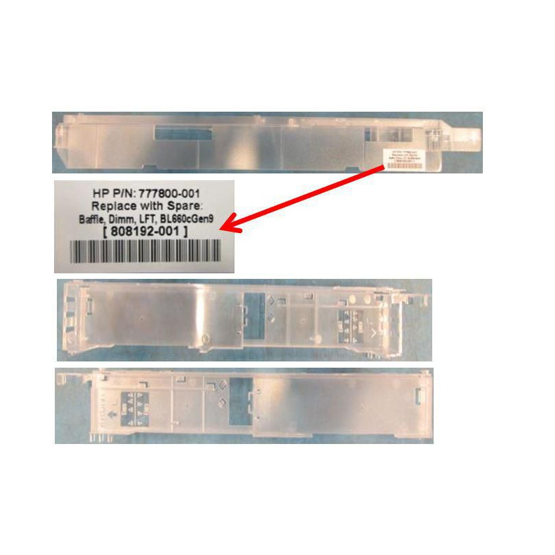NEW BAFFLE DIMM LFT