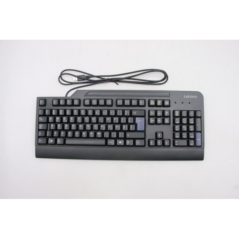 USB keyboard with ergonomic
