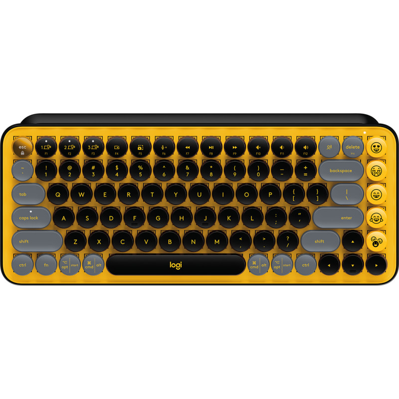 POP Keys Wless KBD EmojiKeys Yellow PT
