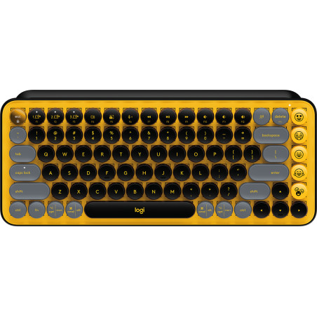 POP Keys Wless KBD EmojiKeys Yellow PT