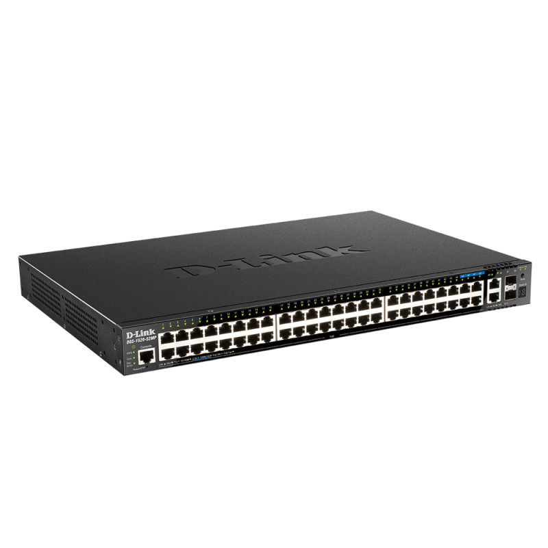44 ports GE PoE+4 ports 2.5 GE PoE+2