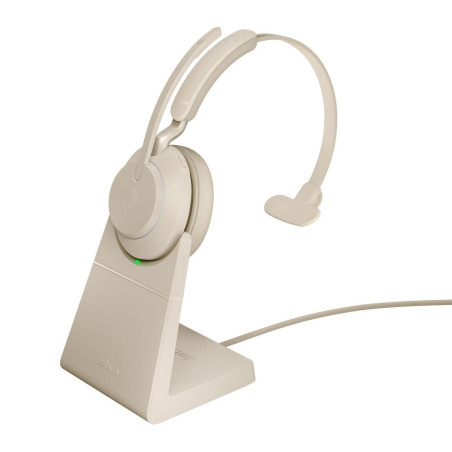 Jabra EVOLVE2 65 LINK380A Uc Mono Stand Beige | APLIUM