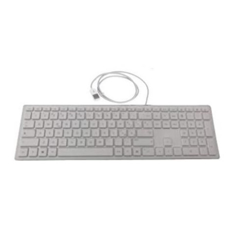 WHT Cheddar wired USB KBD FR