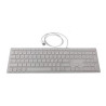 WHT Cheddar wired USB KBD FR