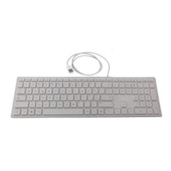 WHT Cheddar wired USB KBD SCC