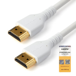 Cable - White High Speed HDMI Cable 1m
