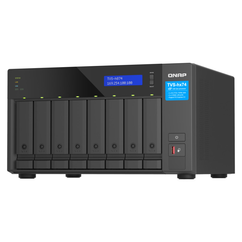 8bay QuTS hero NAS Intel Core i9 16-core