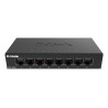 Switch 8 ports Gigabit - Metallic