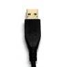8' Coiled USB Cable
