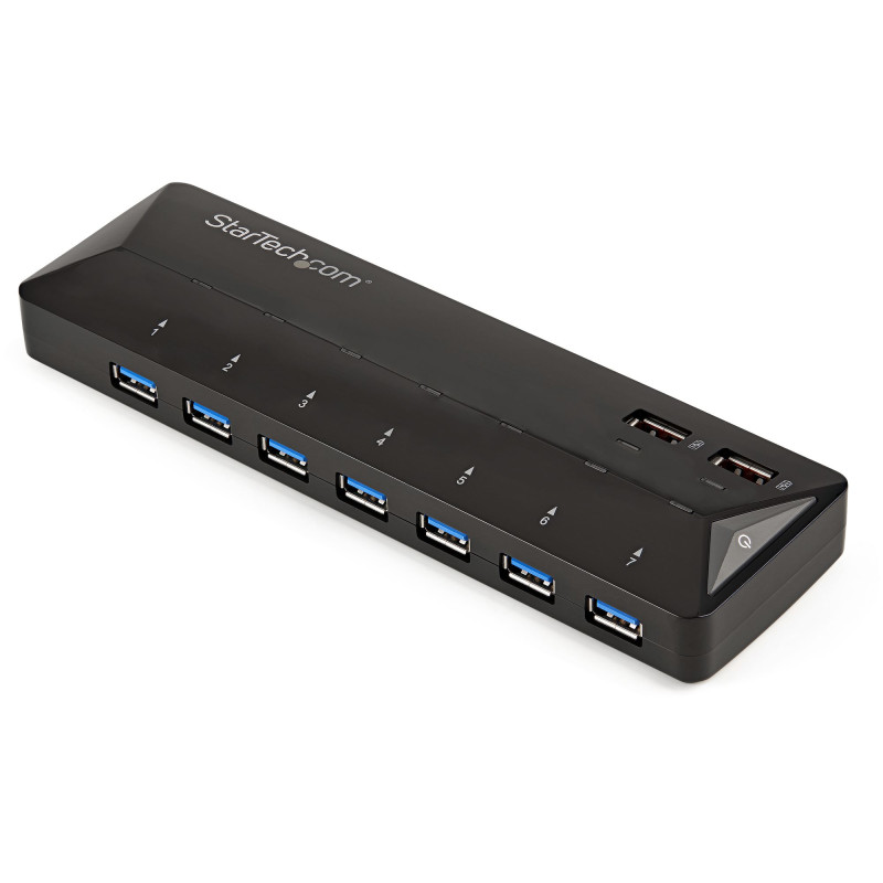 7-Pt USB 3.0 Hub+2x 2.4A Charge Ports