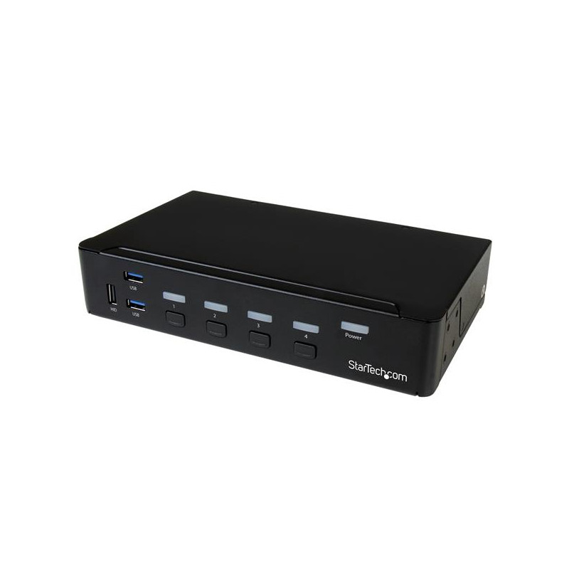 4-Port DisplayPort KVM - USB 3.0 - 4K