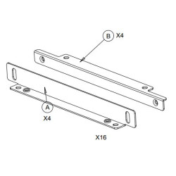 1739L PCAP/ITOUCH Flush Mount Bezel Kit | APLIUM
