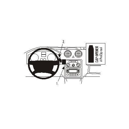 ProClip, Center mount