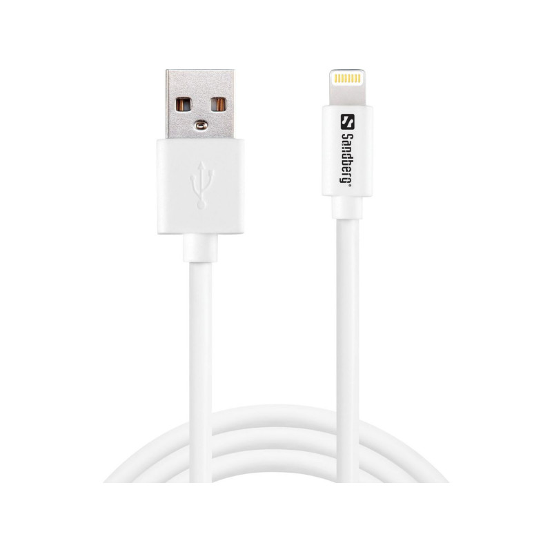 USB-A to Lightning MFI 1M