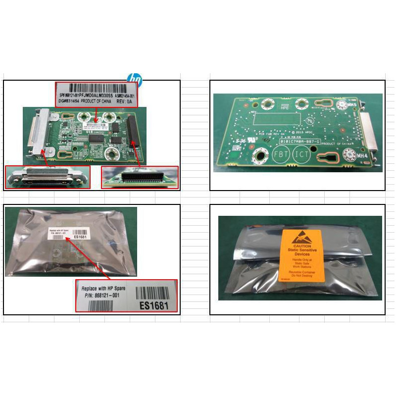 Front Panel PCA for serial,
