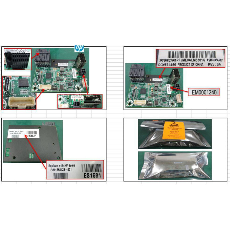 Rear I/O interface for HPE