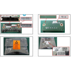 Front panel control module