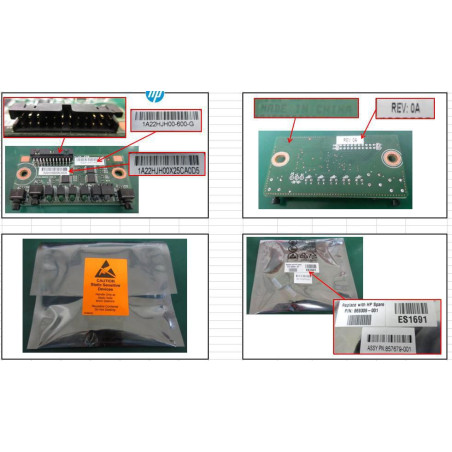 Front panel control module
