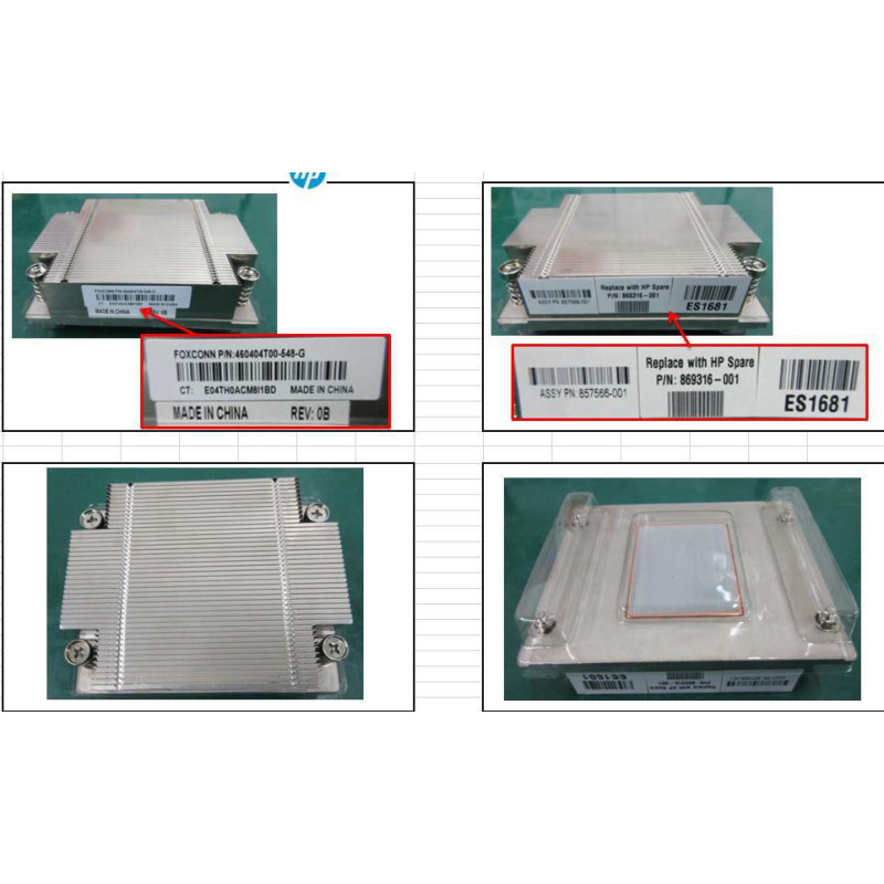 SPS-HEATSINK (PROCESSOR 1)