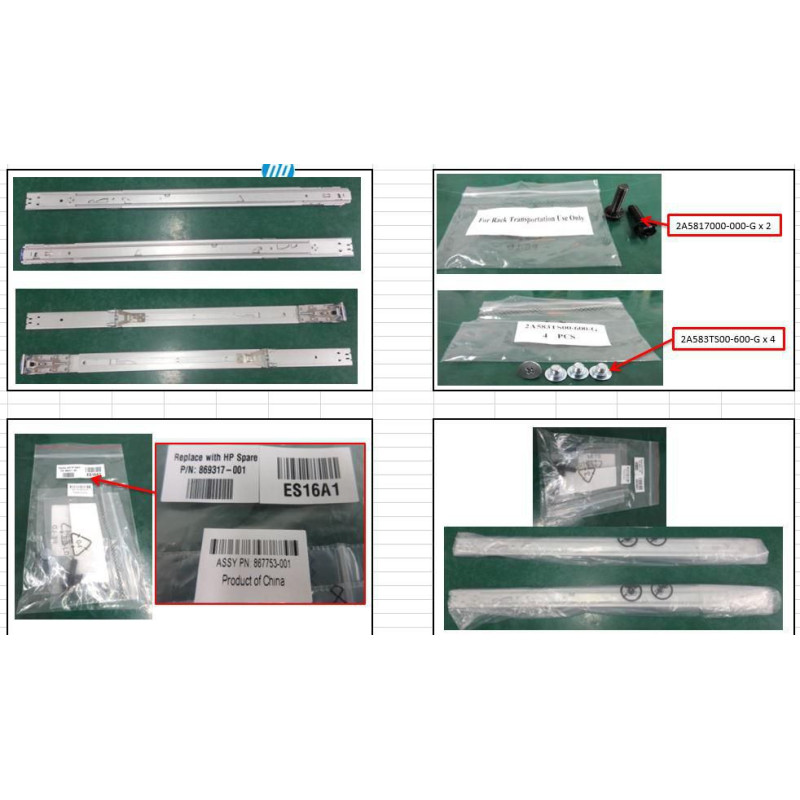 SPS-RAIL ASSEMBLY BDW /HSW