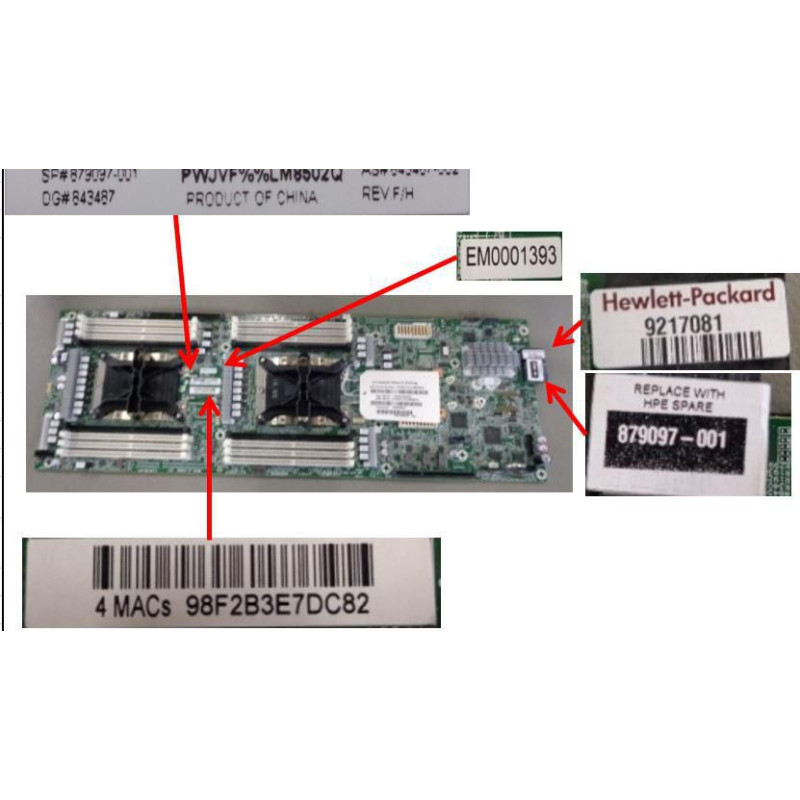 System I/O board for HPE