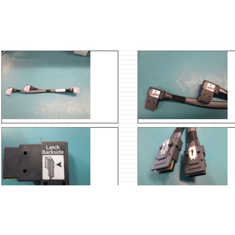 8SFF MINISAS cable, 12Gbps,