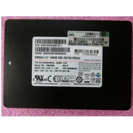 SSD 480GB 6G SFF SATA