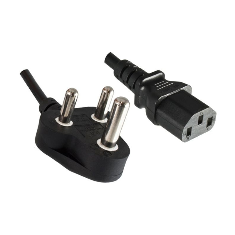 Power Cord 1.8m Type D -C13