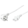 Power Cord 3m White IEC320
