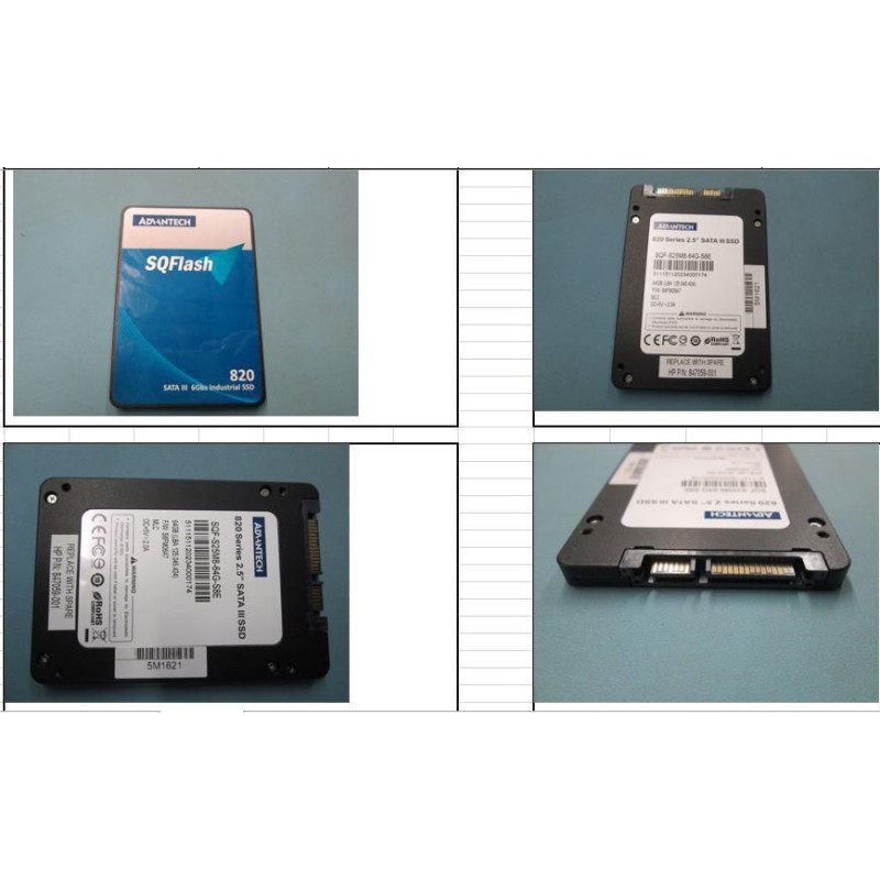 DRV SSD 64GB 2.5"