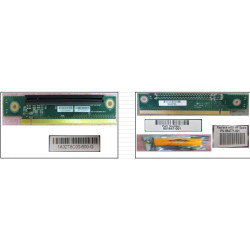 Low-profile PCIe riser card