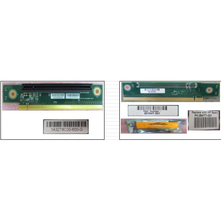 Low-profile PCIe riser card