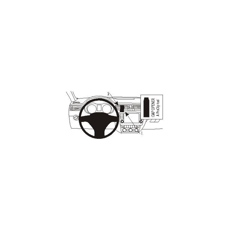 ProClip, Center mount