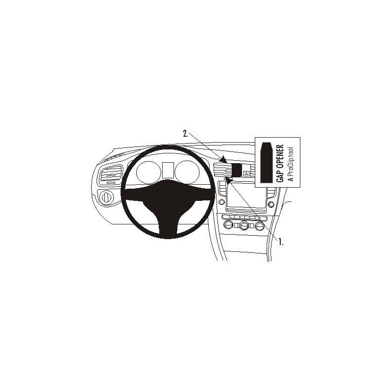 ProClip, Center mount