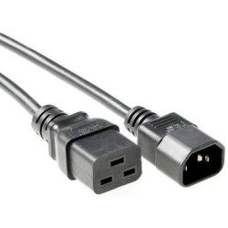 Power Cord C19-C14 3m Black
